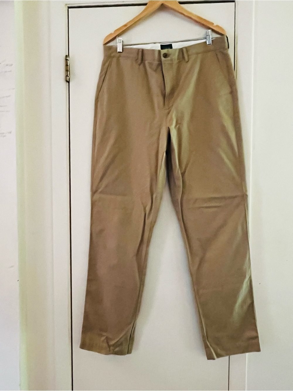 Men’s J. Crew Broken In Straight Coastal Preppy Business Casual Chino Khakis 34